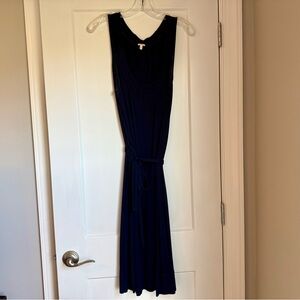 J. Crew Navy Blue Sleeveless Dress